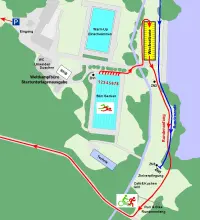 Lageplan Ricklinger Bad