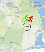 RunBike Strecke